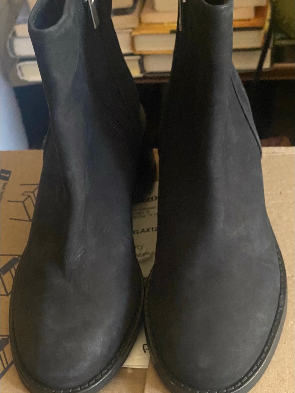 Lucky Brand Black Women's Zip Ankle Booties